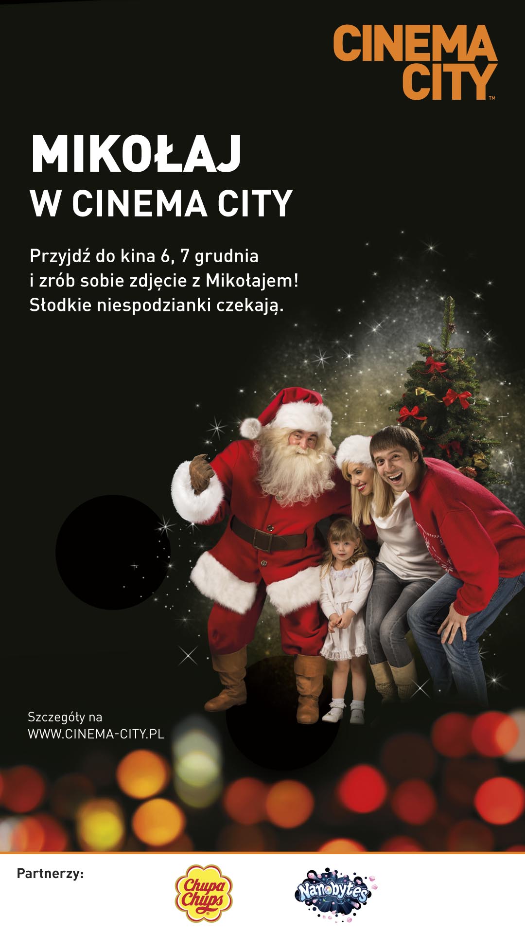 Mikołajki w Cinema City_plakat